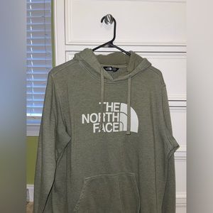 The North Face Olive green sweatshirt size Medium worn twice great condition